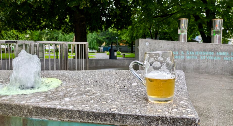 Bier fontein bezoeken Bier fontein bezoeken